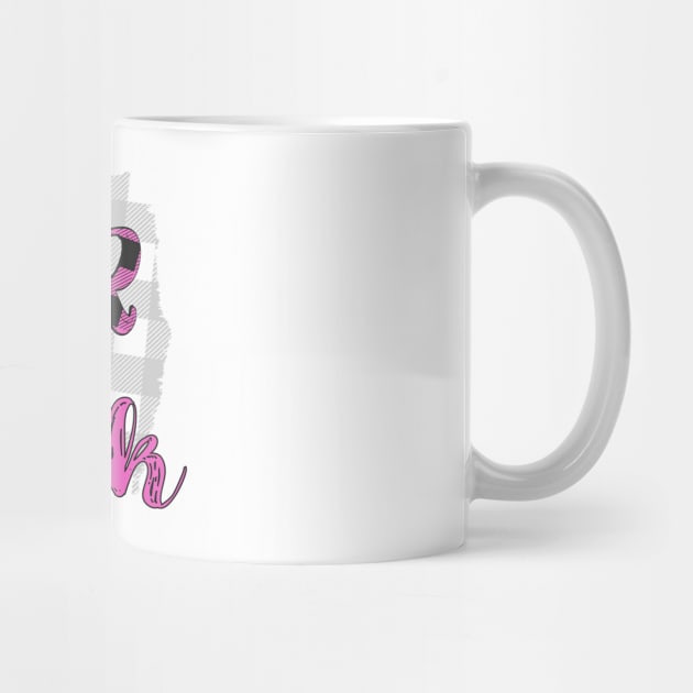 In October We Wear Pink Breast Cancer Awareness Gift for Women by JPDesigns